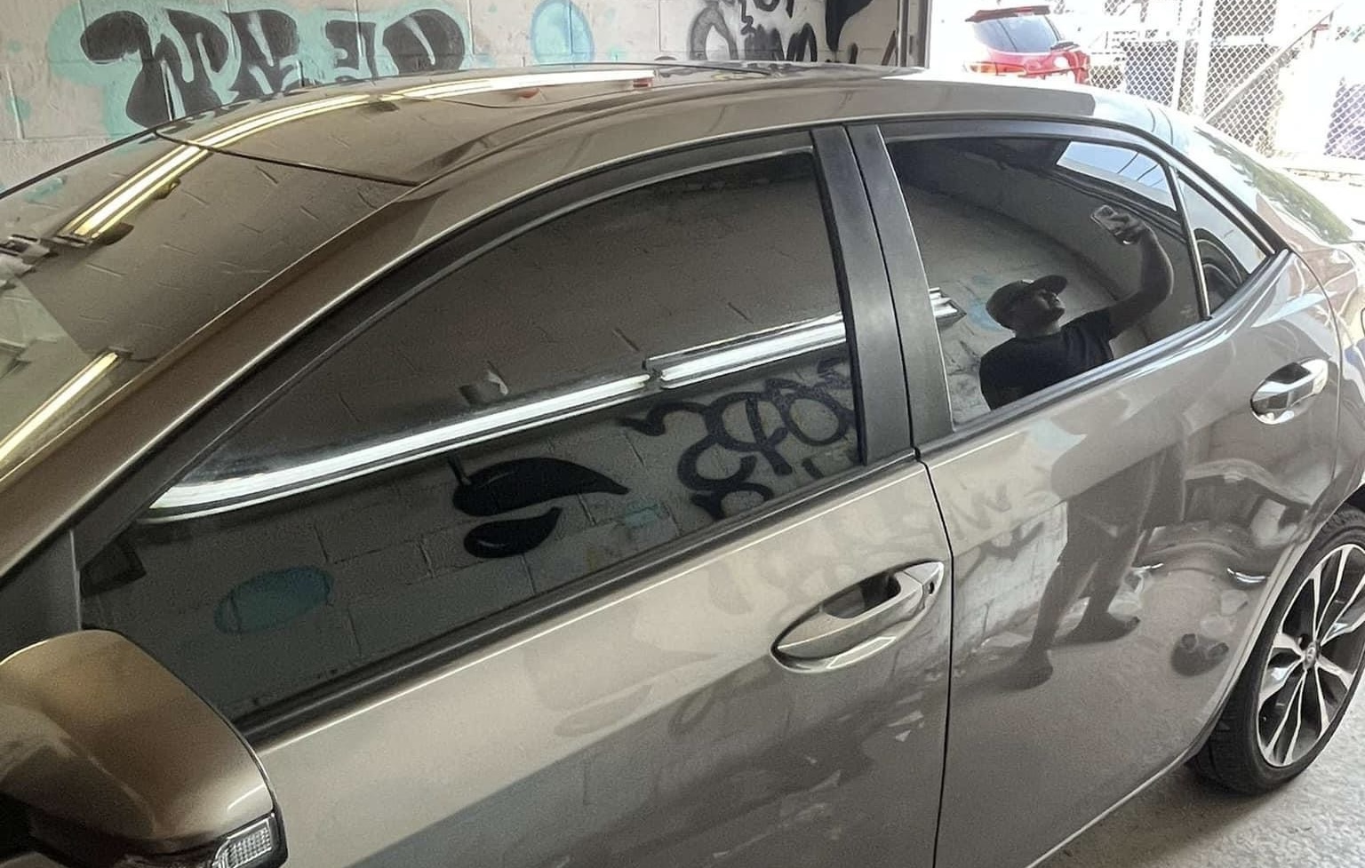 Toyota Corolla ceramic window tint install