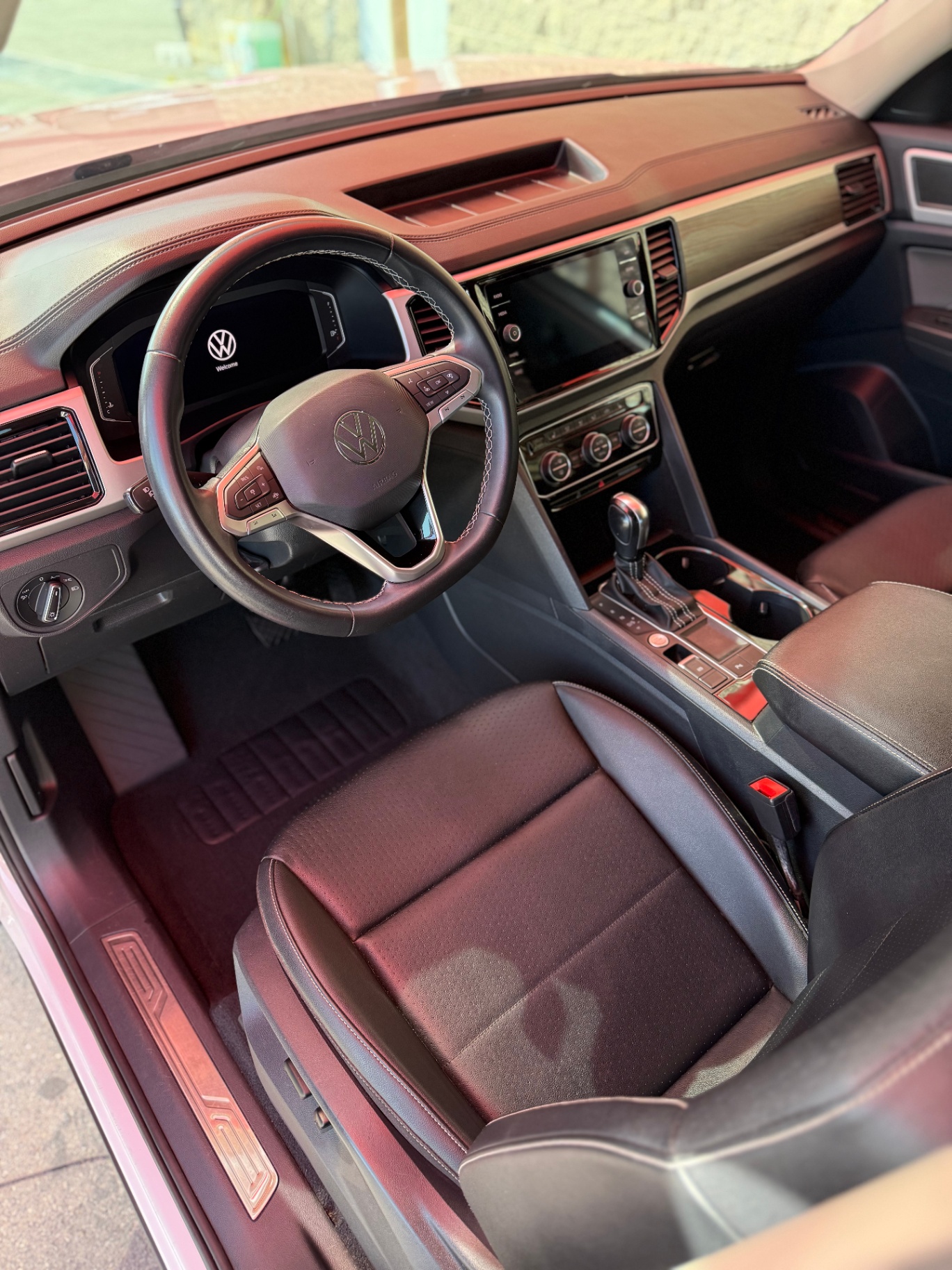 Volkswagen Atlas interior detail