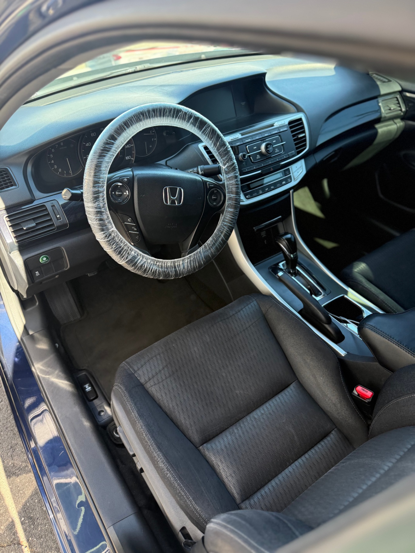 Honda Accord interior detail